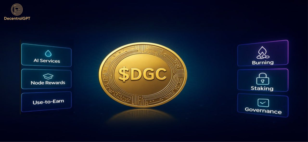 Real utility of $DGC token in decentralized AI ecosystem