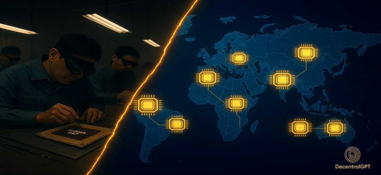 Decentralized AI infrastructure vs centralized GPU supply chain restrictions