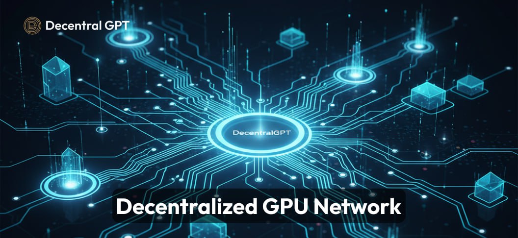 China AI chip expansion and Nvidia Blackwell GPU growth visualized with DecentralGPT decentralized inference nodes