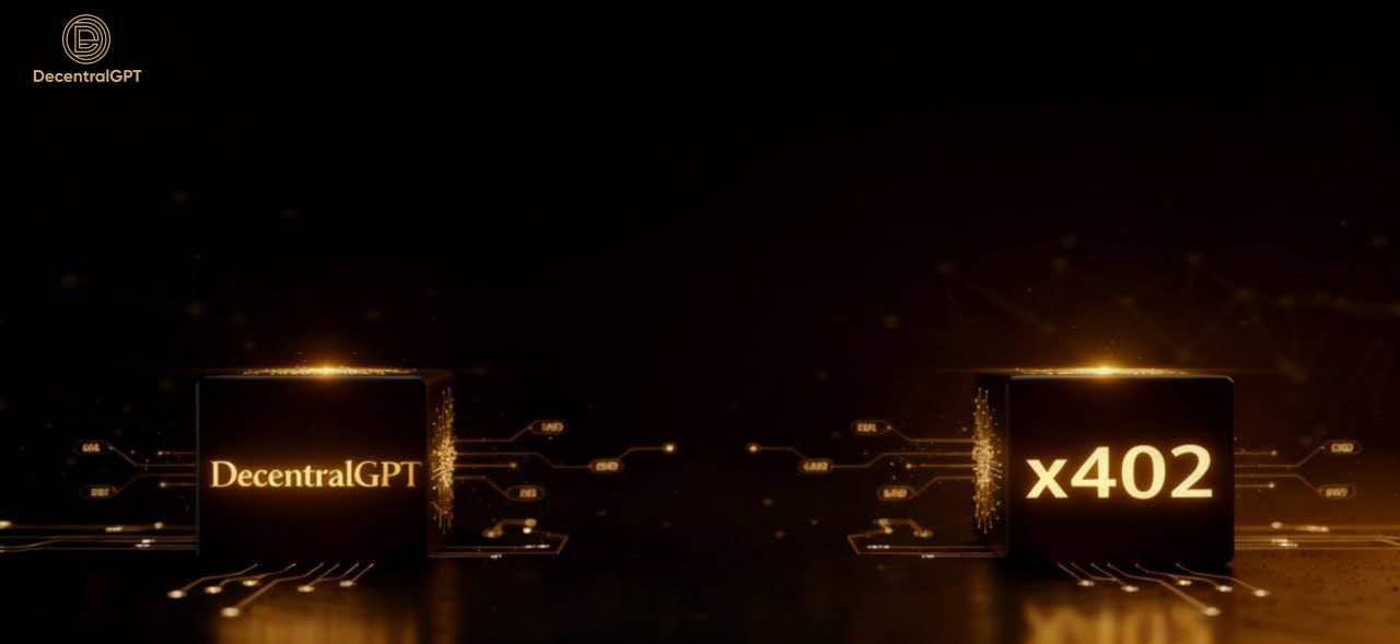 X402 protocol integration with DecentralGPT decentralized GPU network