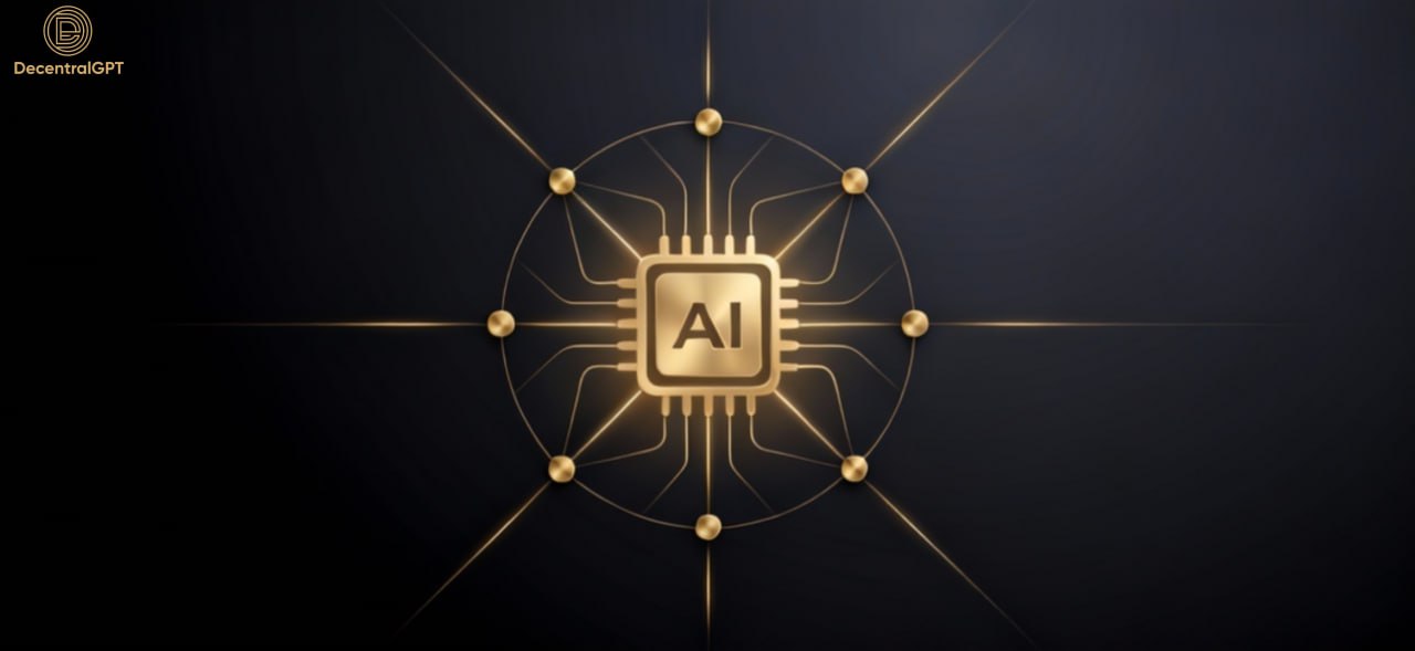 DecentralGPT decentralized AI compute network illustration for LLM infrastructure