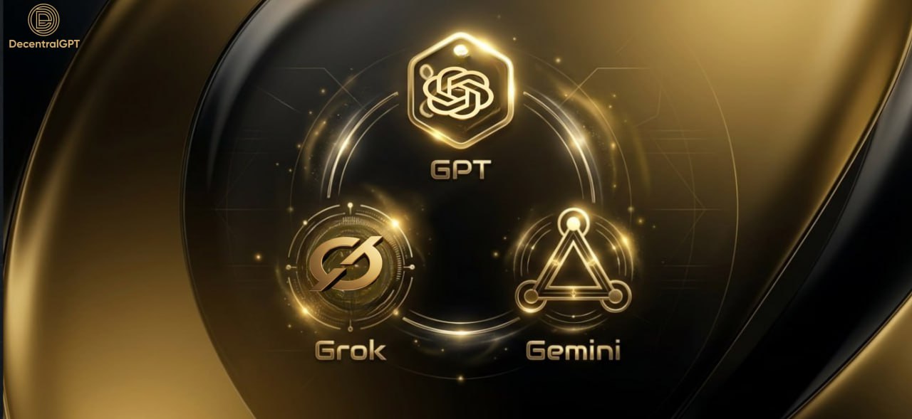 DecentralGPT all-in-one multi-model AI platform cover illustration